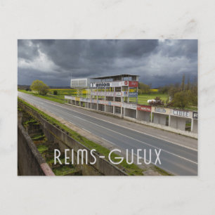 Reims-Gueux Race Circuit, France Postcard