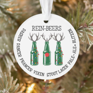 Rein-Beers Tree Ornament – A Hoppy Christmas Twist