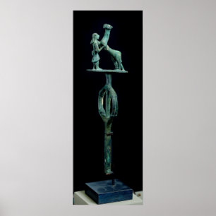 Rein guide from a chariot, from Bogazkoy, Turkey Poster