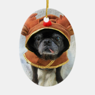 Rein-pug Ornament