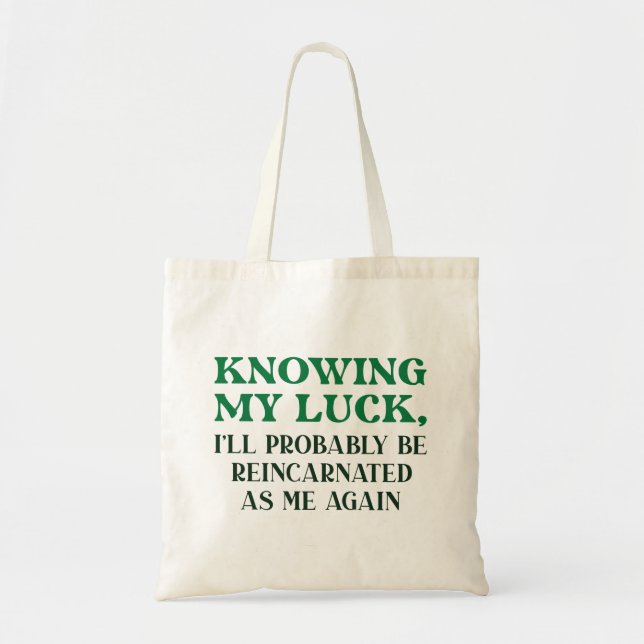 Reincarnated As Me Tote Bag (Front)