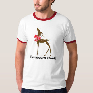 Reindeer-1, Reindeers Rock! T-Shirt