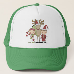 Reindeer and Elves T-shirts and Gifts Trucker Hat