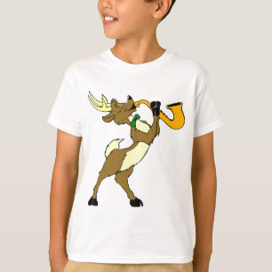 Reindeer And Saxophone T-Shirt