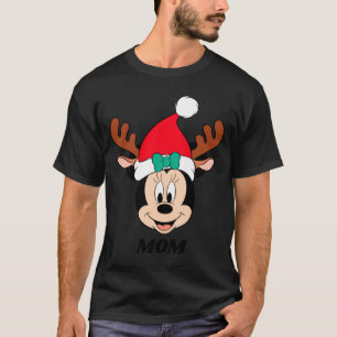 Reindeer Antlers Santa Hat  T-Shirt