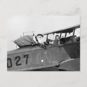 Reindeer are in the Shop, 1921 Postcard