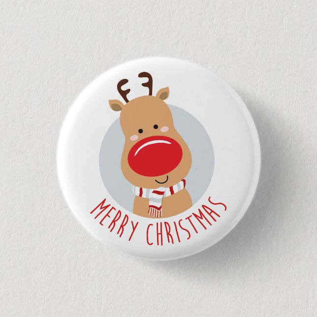 Reindeer Badge (Front)