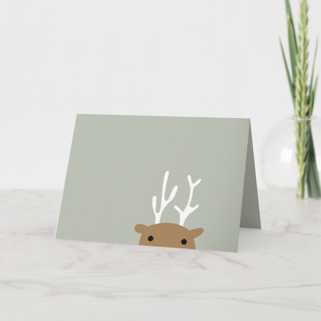 Reindeer Card (Front)