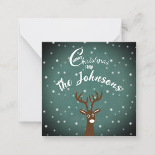 Reindeer Card