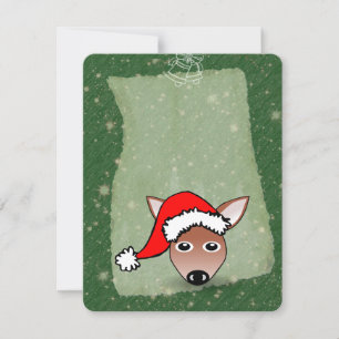Reindeer Card