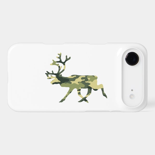 Reindeer / Caribou Woodland Camouflage / Camo (Back (Horizontal))