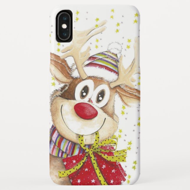 Reindeer Case-Mate iPhone Case (Back)