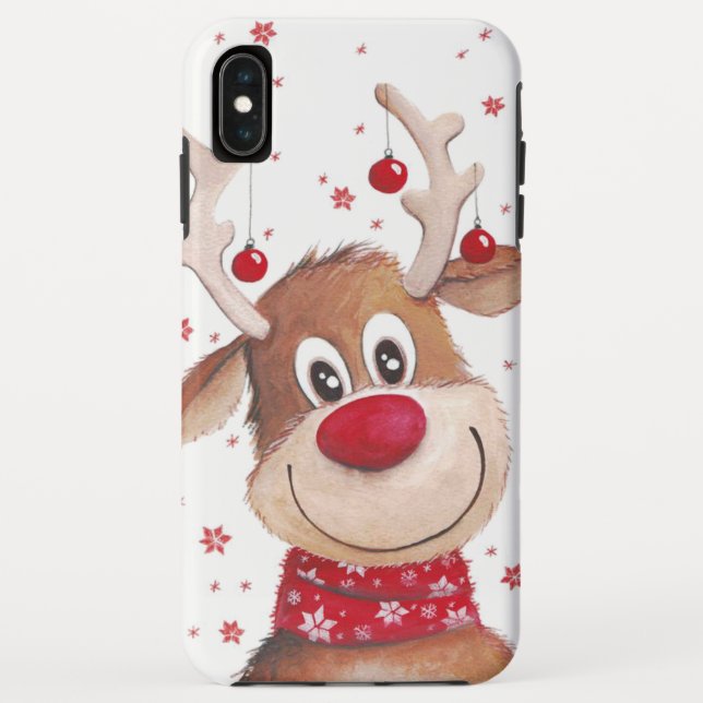 Reindeer Case-Mate iPhone Case (Back)