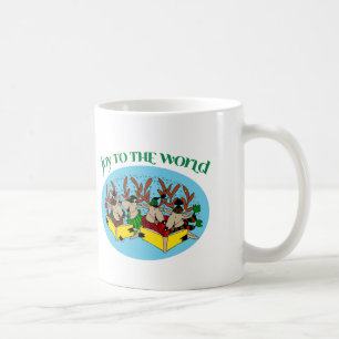 Reindeer Choir - Joy to the World Coffee Mug