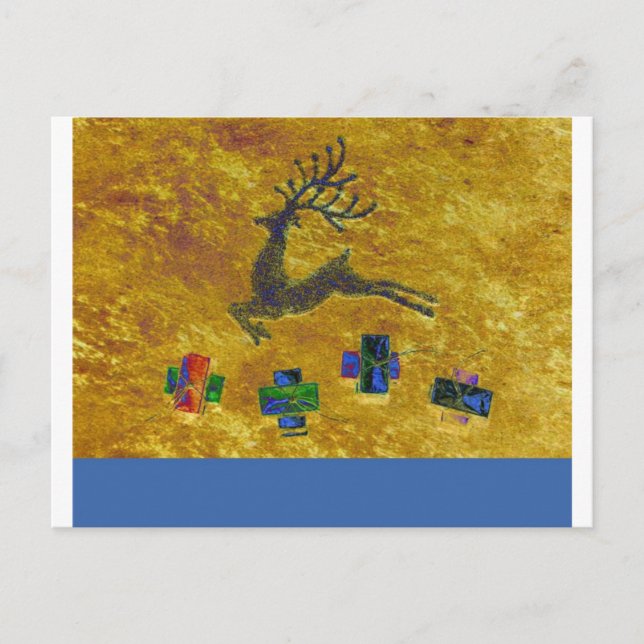Reindeer Christmas Card (Front)