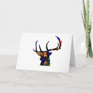 Reindeer Christmas Card