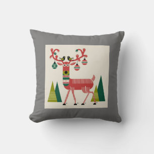 Reindeer Christmas Coffee Mug Cushion