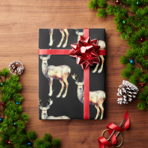 Reindeer - Christmas Cute Wrapping Paper