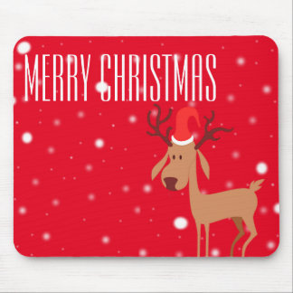 Reindeer Christmas Mousepad