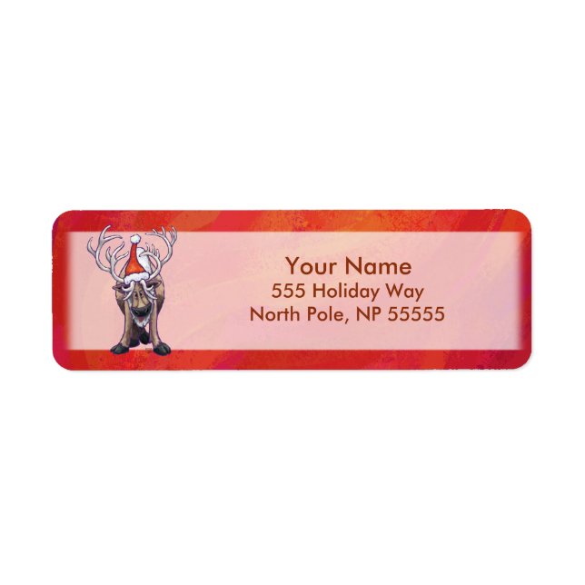 Reindeer Christmas On Green (Front)