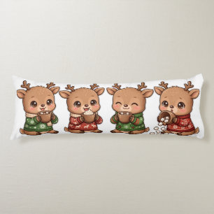 reindeer Christmas pillow