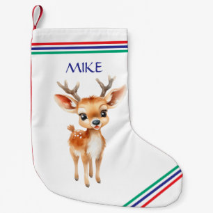 REINDEER CHRISTMAS STOCKING