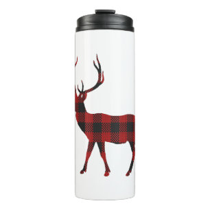 Reindeer Christmas Thermal Tumbler
