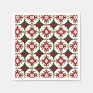Reindeer Circles-1-PAPER NAPKINS