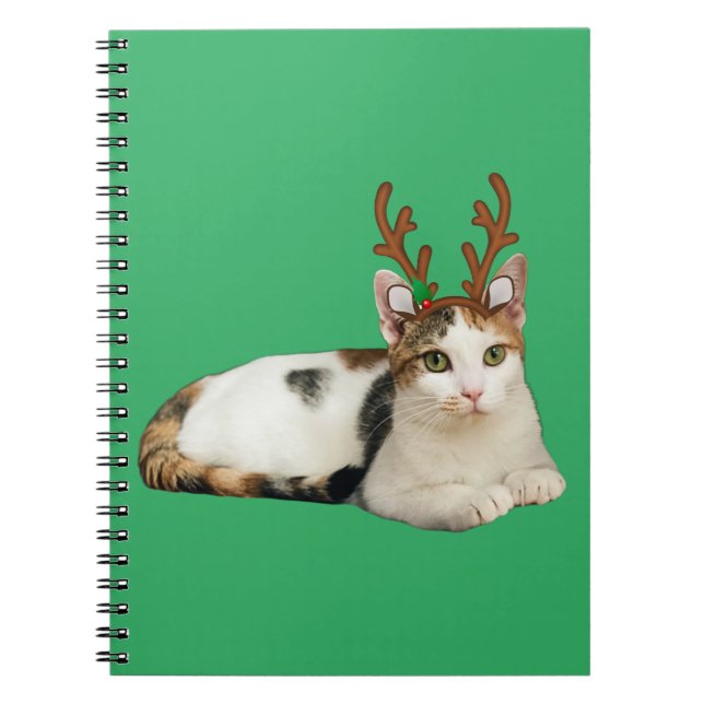 Reindeer Cleopatra Notebook (Front)