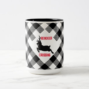 "Reindeer Crossing" Coffee/Tea Mug