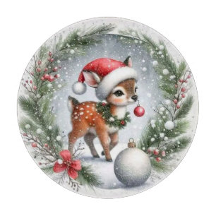 Reindeer Cutting Board