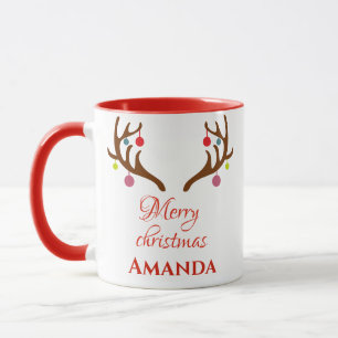 Reindeer decor- Merry christmas Mug