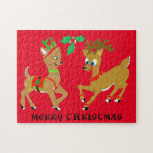 Reindeer Doe and Friend Puzzle