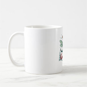 Reindeer Dragonfly Coffee Mug