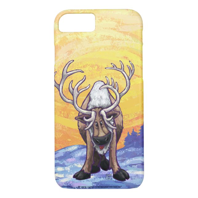 Reindeer Electronics Case-Mate iPhone Case (Back)