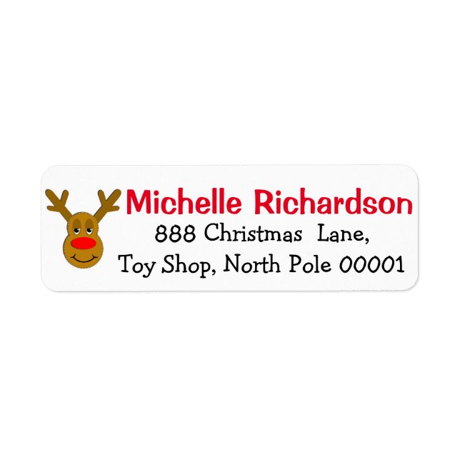 Reindeer Face (Front)