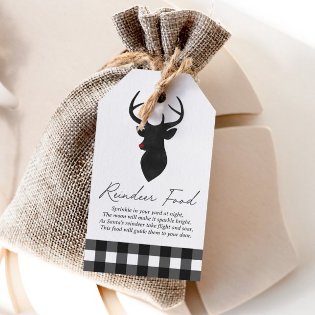 Reindeer Food Kids Gift Tags (Creator Uploaded)