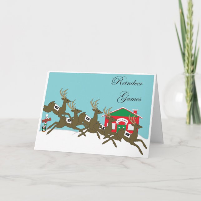 Reindeer_Games.jpg Holiday Card (Front)