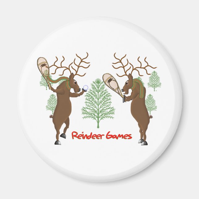 Reindeer Games Magnet (Front)