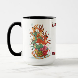 Reindeer Games Mug - Holiday Gift