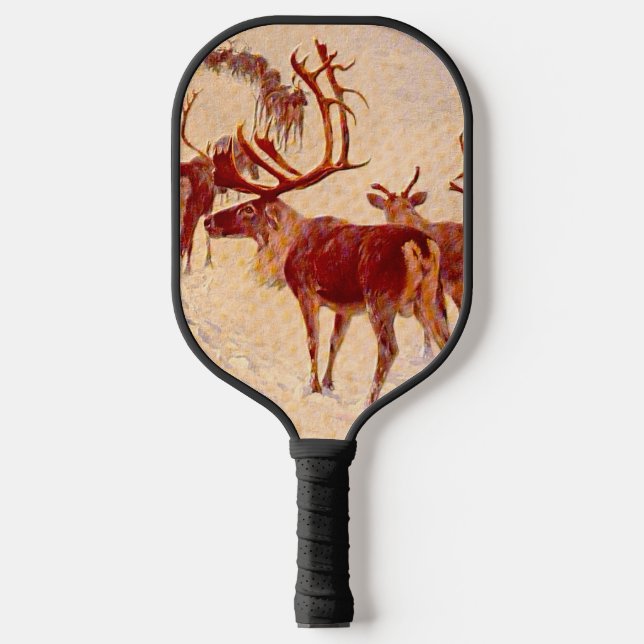 Reindeer Games Pickleball Paddle (Front)