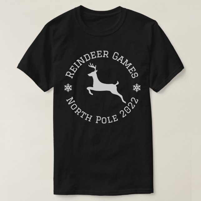 Reindeer Games Winter 2022 T-Shirt (Design Front)