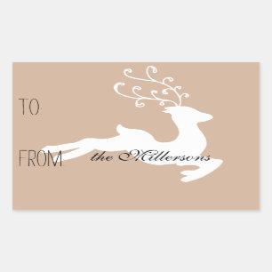 Reindeer Gift Tag