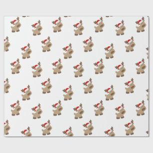 Reindeer gift wrap
