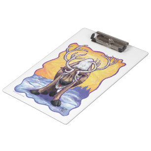 Reindeer Gifts & Accessories Clipboard