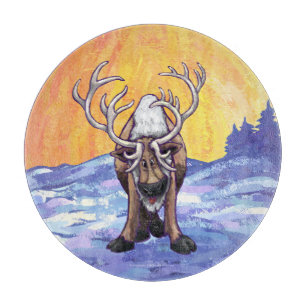 Reindeer Gifts & Accessories Cutting Board