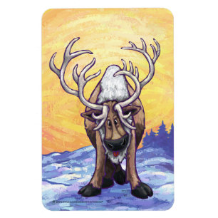 Reindeer Gifts & Accessories Magnet