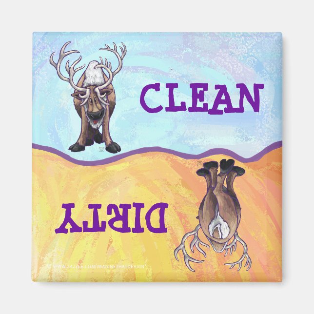 Reindeer Gifts & Accessories Magnet (Front)