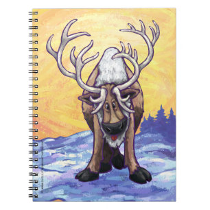 Reindeer Gifts & Accessories Notebook