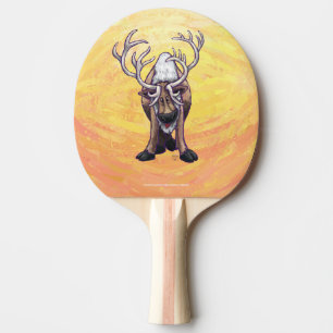 Reindeer Gifts & Accessories Ping Pong Paddle